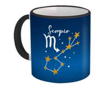 Scorpio Constellation : Gift Mug Zodiac Sign Horoscope Astrology Happy Birthday Mom