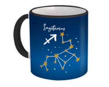 Sagittarius Constellation : Gift Mug Zodiac Sign Horoscope Astrology Birthday Stars