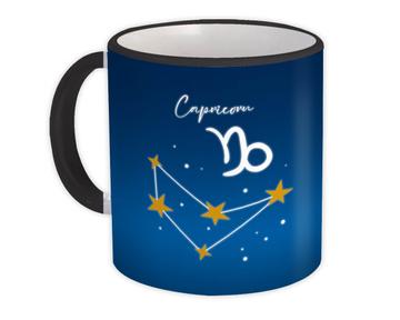 Capricorn Constellation : Gift Mug Zodiac Horoscope Sign Astrology Birthday Friend