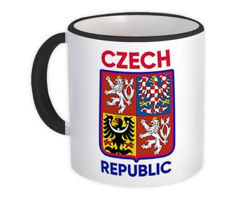 Coat Of Arms Czech : Gift Mug Republic Lion Eagle National Symbol Vintage Decor