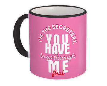 For Best Secretary : Gift Mug Humorous Funny Art Print Profession Day Coworker