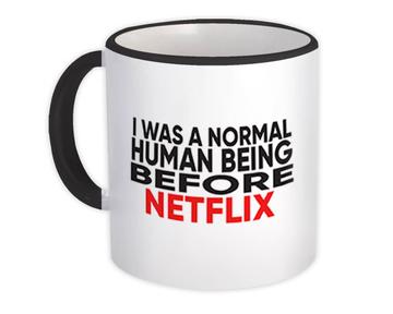 Humorous Quote Netflix : Gift Mug For Introvert Social Distancing Funny Saying Art