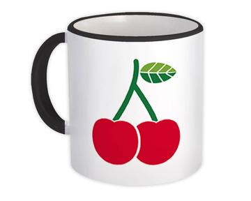 Cherry Cherries : Gift Mug Cute Fruits Berries Berry Best Friend Kitchen Wall Decor