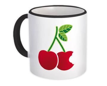 Cherries Cherry : Gift Mug Funny Fruits Berries Berry Best Friend Kitchen Wall Decor