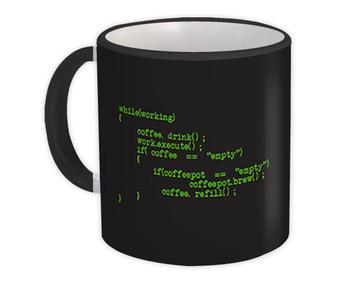 For Software Engineer Developer : Gift Mug Computer Programming Coding Coffee Humor