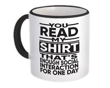 Funny Quote For Introvert : Gift Mug Introverts Social Distancing Humor Poster Nerd