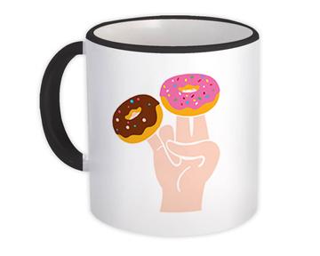For Donut Lover : Gift Mug Donuts Sweets Teenager Food Cute Art Print Kid Child