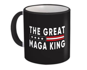 The Great MAGA King : Gift Mug American USA Biden Trump Vote Humor Politics Republican