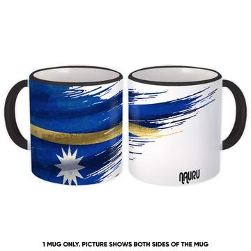 Nauru Flag : Gift Mug Nauruan Travel Expat Country Artistic