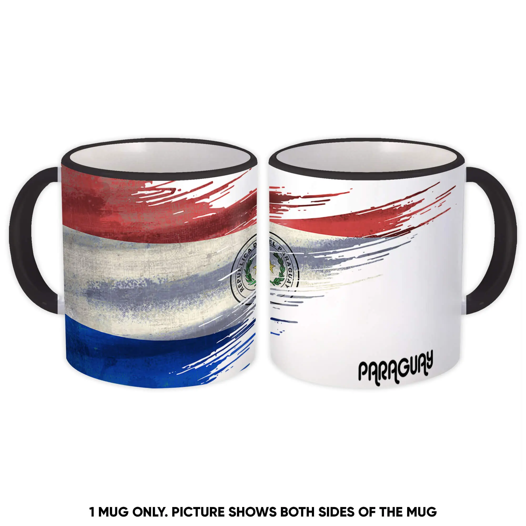 Paraguay Flag : Gift Mug Paraguayan Travel Expat Country Artistic