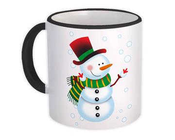Baby Snowman : Gift Mug For Kid Son Daughter Christmas Greetings Cute Sweet Art Winter