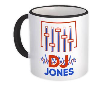 For DJ Jones : Gift Mug Music Musician Electronic Style Modern Control Cool Art Print