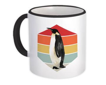 Vintage Emperor Penguin : Gift Mug Retro Art For Penguins Lover Wildlife Animal Bird Print