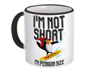 Penguin Size Person : Gift Mug For Penguins Lover Animal Bird Funny Humor Art Print