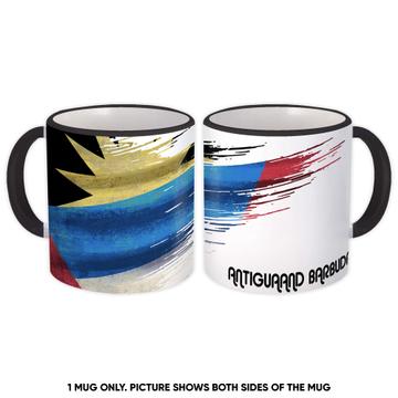 Antigua and Barbuda Flag : Gift Mug Modern Country Expat
