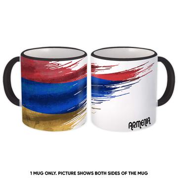 Armenia Flag : Gift Mug Modern Country Expat
