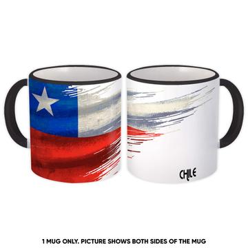 Chile Flag : Gift Mug Modern Country Expat