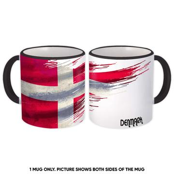 Denmark Flag : Gift Mug Modern Country Expat