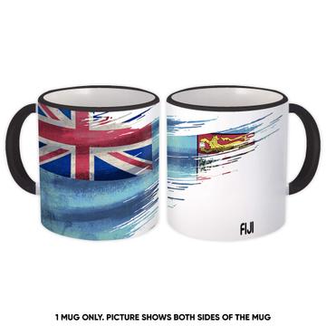 Fiji Flag : Gift Mug Modern Country Expat
