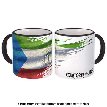 Equatorial Guinea Flag : Gift Mug Modern Country Expat