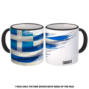 Greece Flag : Gift Mug Modern Country Expat