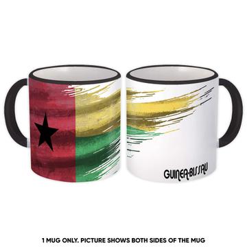 Guinea-Bissau Flag : Gift Mug Modern Country Expat