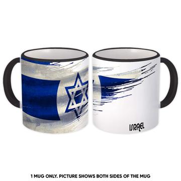 Israel Flag : Gift Mug Modern Country Expat