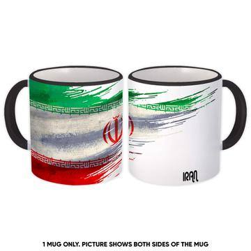 Iran Flag : Gift Mug Modern Country Expat