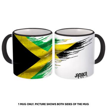 Jamaica Flag : Gift Mug Modern Country Expat