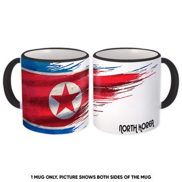 North Korea Flag : Gift Mug Modern Country Expat