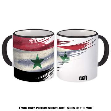 Syria Flag : Gift Mug Modern Country Expat