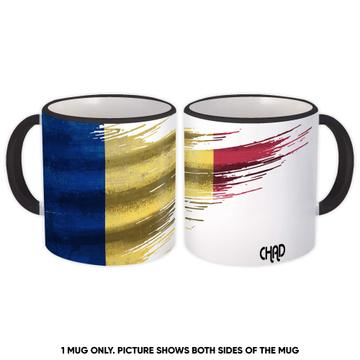 Chad Flag : Gift Mug Modern Country Expat