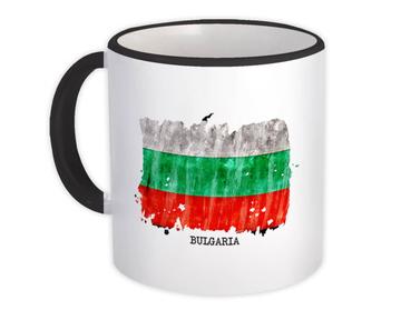 Bulgaria Flag : Gift Mug Europe Travel Expat Country Watercolor