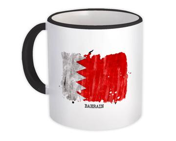 Bahrain Flag : Gift Mug Asia Travel Expat Country Watercolor