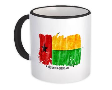 Guinea-Bissau Flag : Gift Mug Africa Travel Expat Country Watercolor