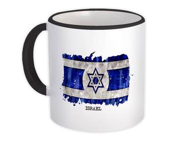 Israel Flag : Gift Mug Asia Travel Expat Country Watercolor