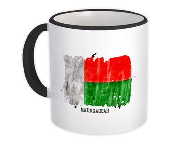 Madagascar Flag : Gift Mug Africa Travel Expat Country Watercolor