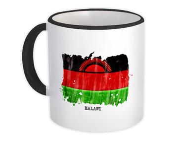 Malawi Flag : Gift Mug Africa Travel Expat Country Watercolor