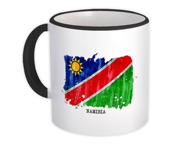 Namibia Flag : Gift Mug Africa Travel Expat Country Watercolor
