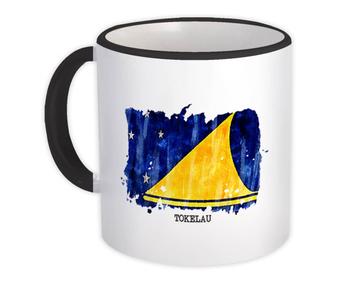 Tokelau Flag : Gift Mug Australia Travel Expat Country Watercolor