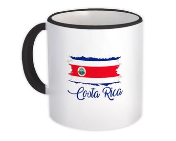 Costa Rica Flag : Mug Gift  Rican Country Expat