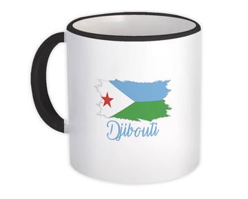 Djibouti Flag : Mug Gift  Djiboutian Country Expat