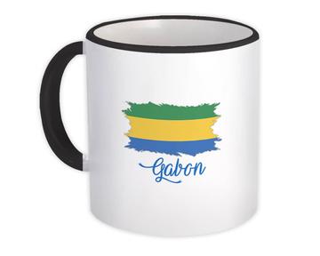 Gabon Flag : Mug Gift  Gabonese Country Expat