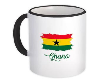 Ghana Flag : Mug Gift  Ghanaian Country Expat