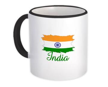 India Flag : Mug Gift  Indian Country Expat