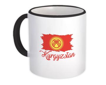 Kyrgyzstan Flag : Mug Gift  Kyrgyz Country Expat
