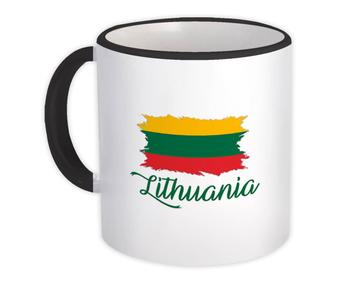 Lithuania Flag : Mug Gift  Lithuanian Country Expat