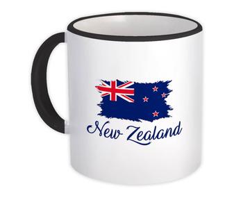 New Zealand Flag : Mug Gift  Zealander Country Expat