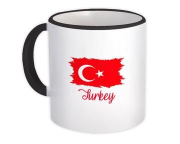 Turkey Flag : Mug Gift  Turkish Country Expat