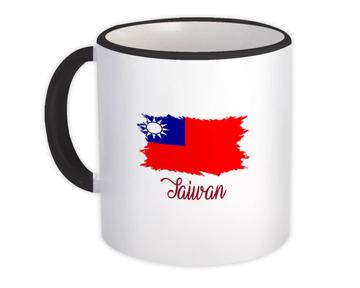 Taiwan Flag : Mug Gift  Taiwanese Country Expat